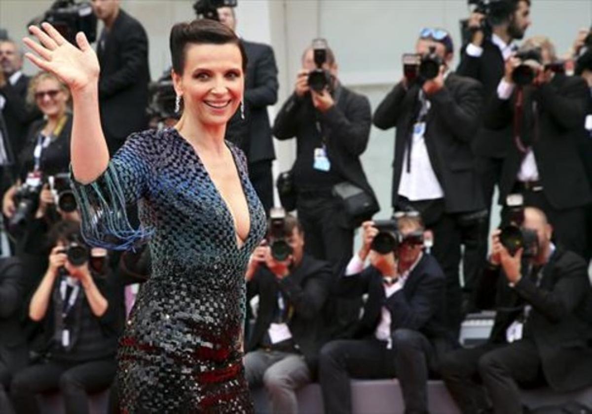 Juliette Binoche.