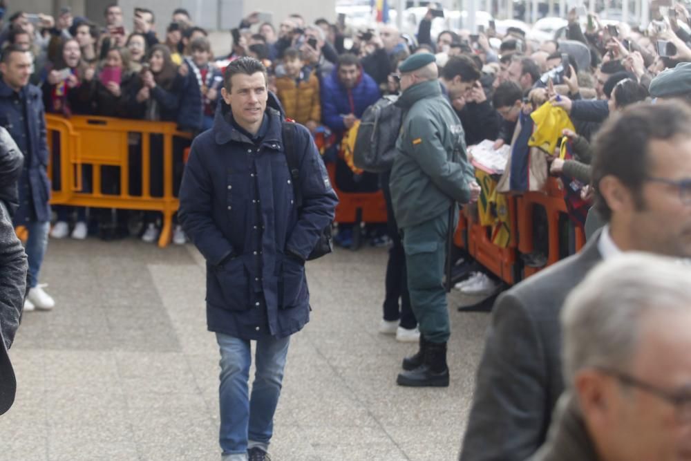 El Barcelona llega a Asturias para su duelo ante el Sporting