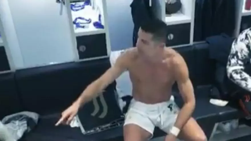 El día que Cristiano Ronaldo enloqueció en el vestuario