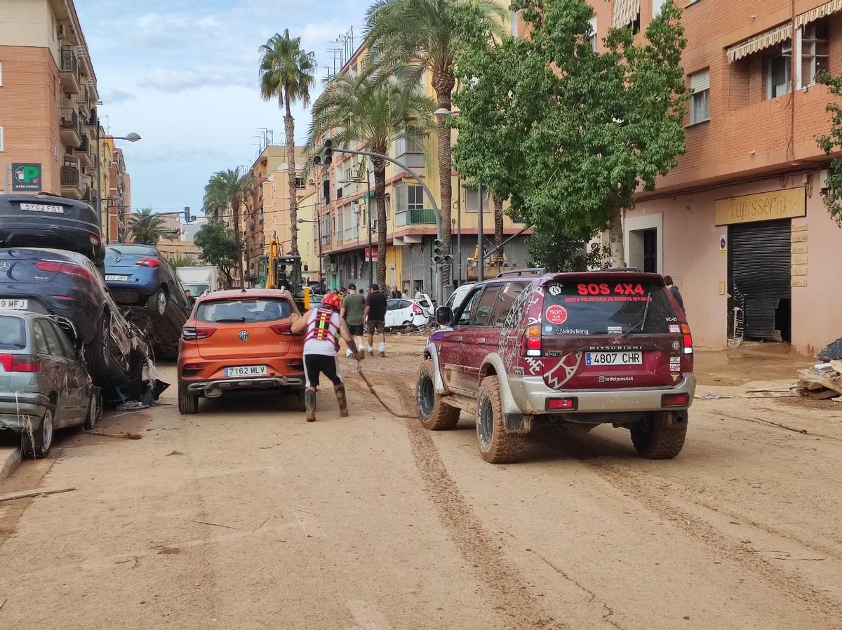 GALERÍA | El desolador paisaje de Paiporta (Valencia), a través del objetivo de un zamorano residente en la localidad