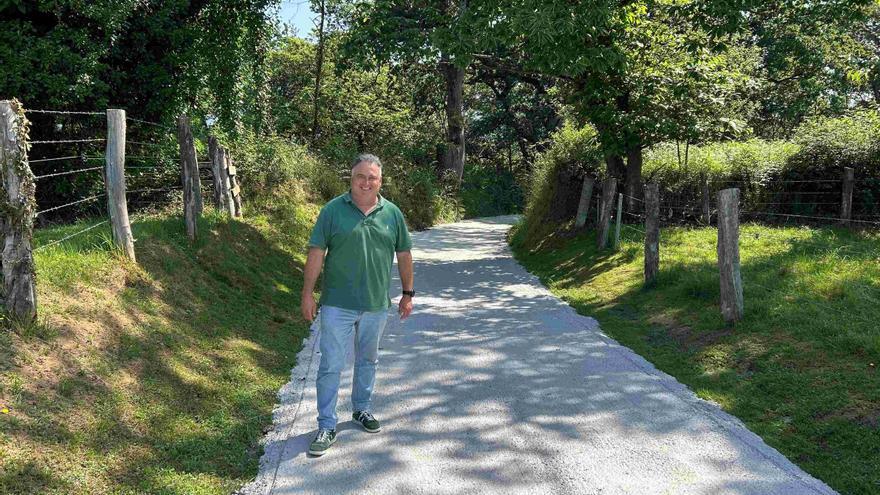 El Ayuntamiento de Siero finaliza las obras del camino de acceso a Fuente del Ablano