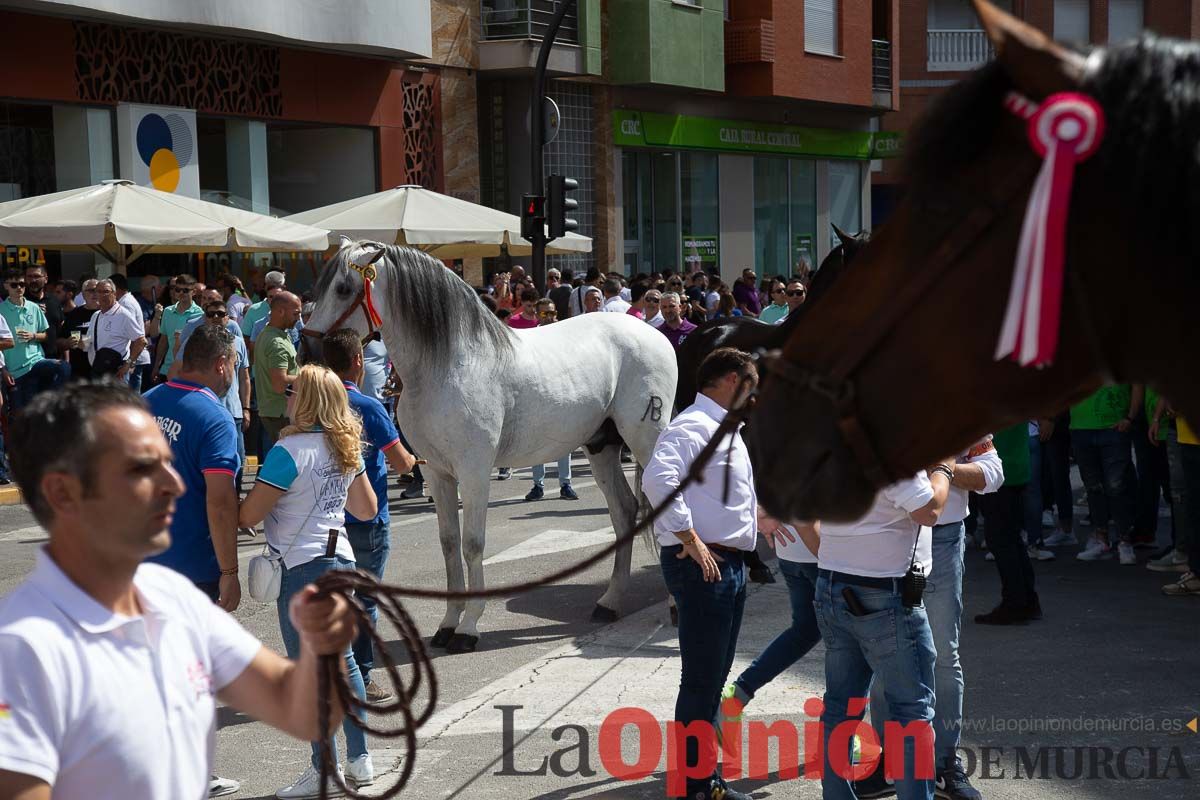 Pasacalles caballos del vino al hoyo