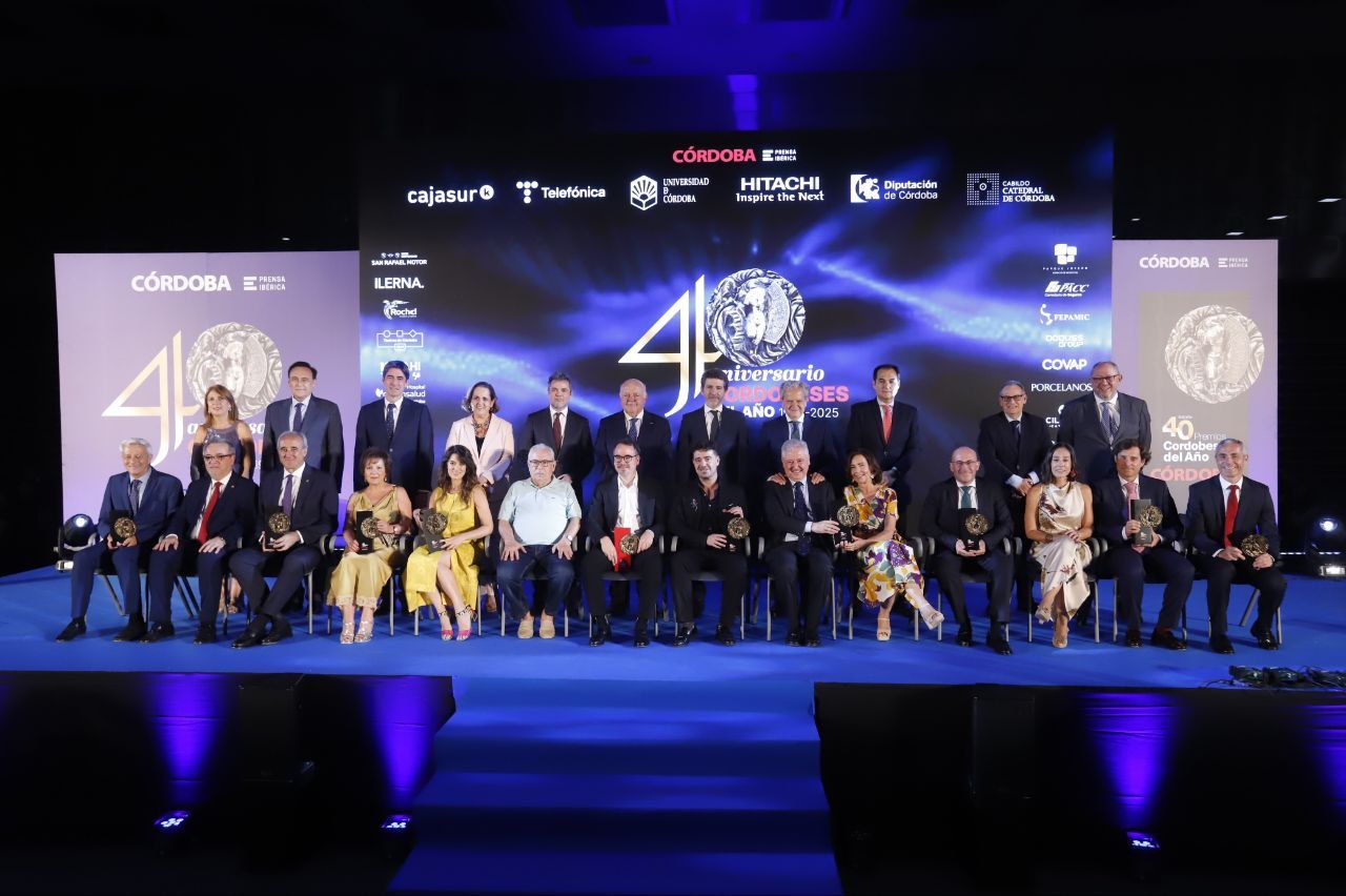 La gala del 40 aniversario de los Cordobeses del Año, en imágenes