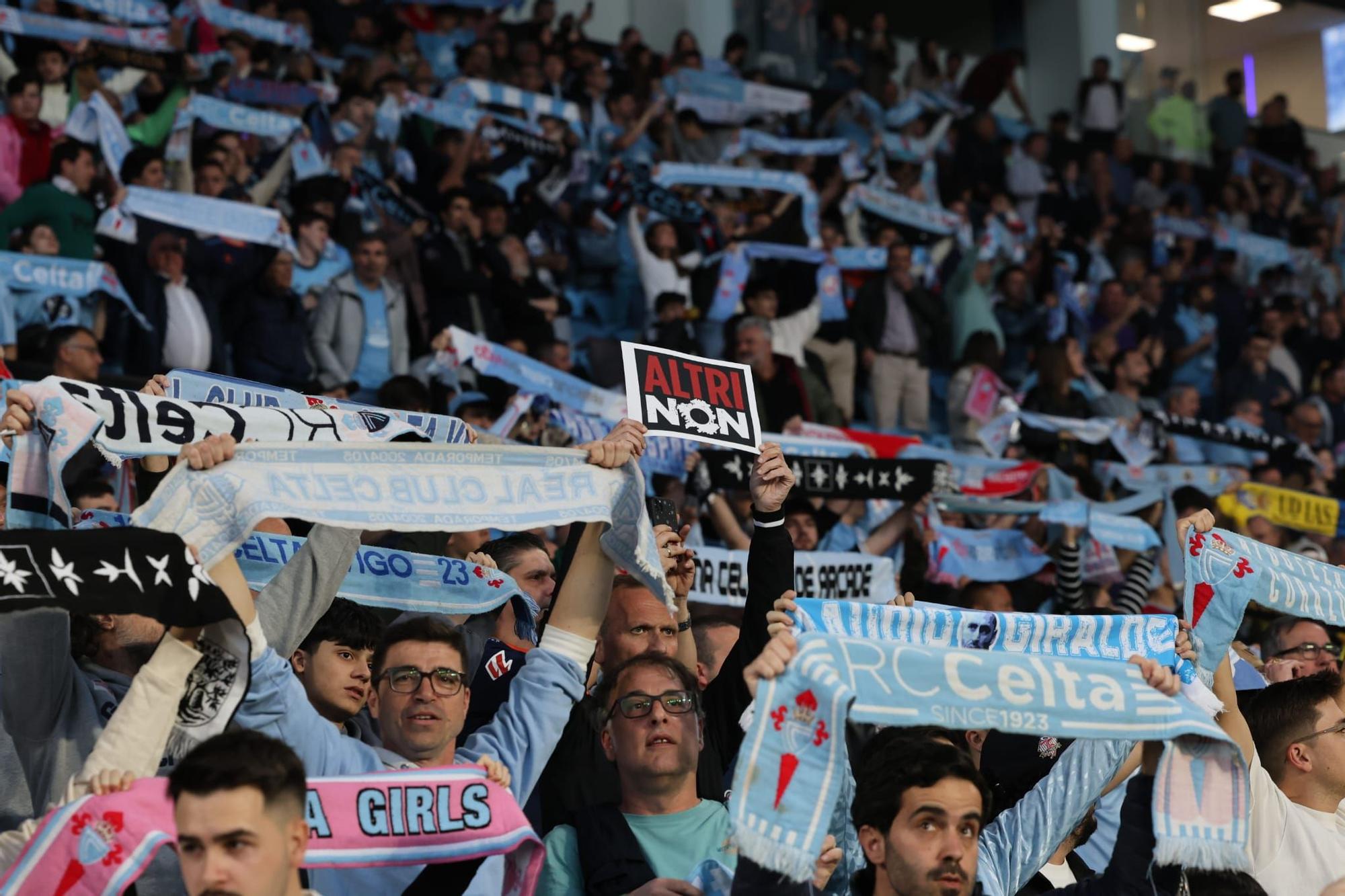 El Celta-Las Palmas, en imágenes