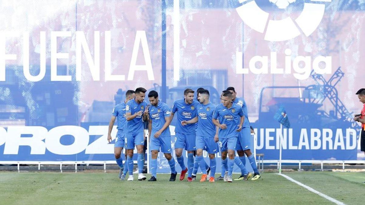 El Fuenlabrada es uno de los clubes de la parte alta de la liga