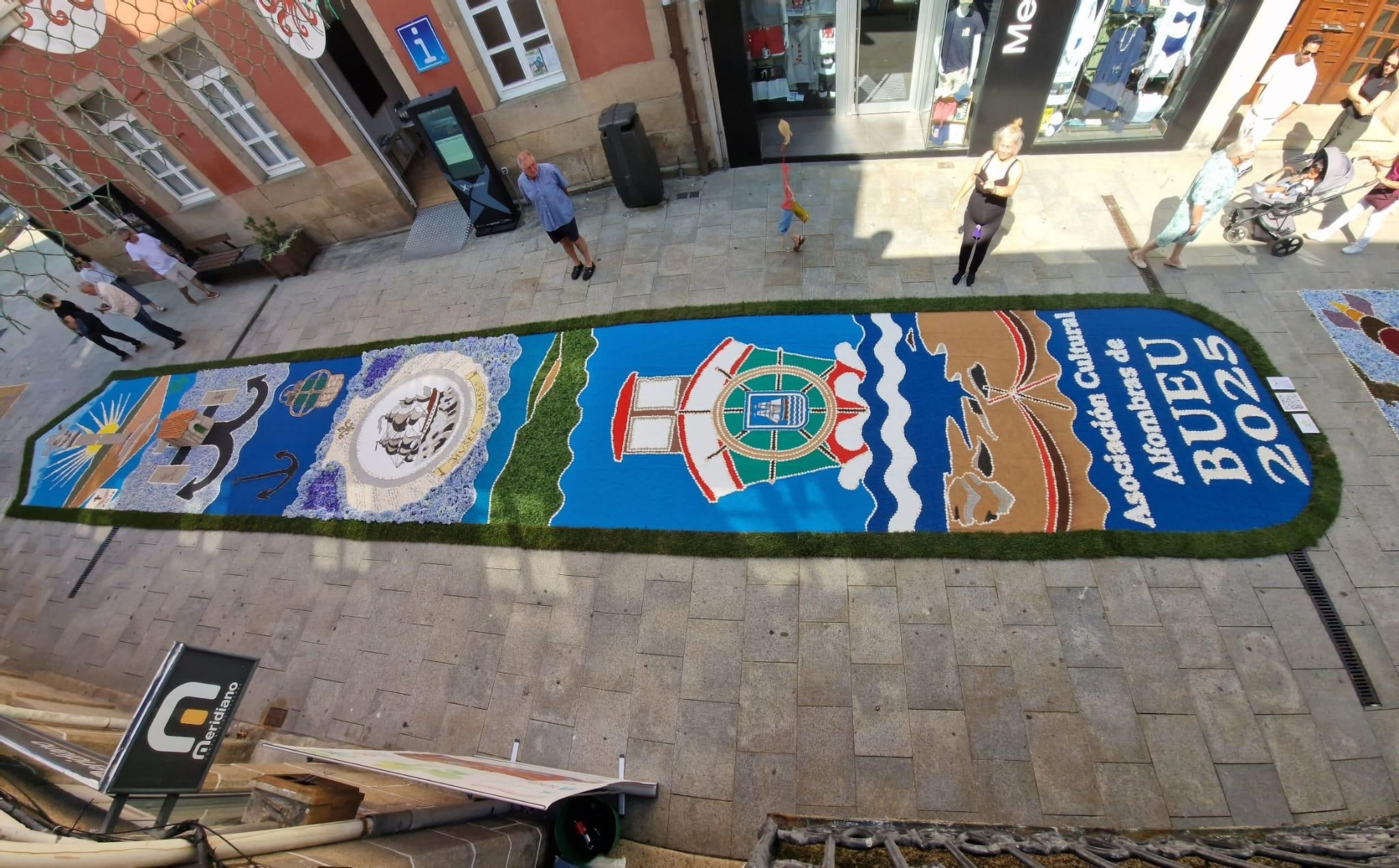 La fiesta de las alfombras florales del Corpus en Bueu (II)