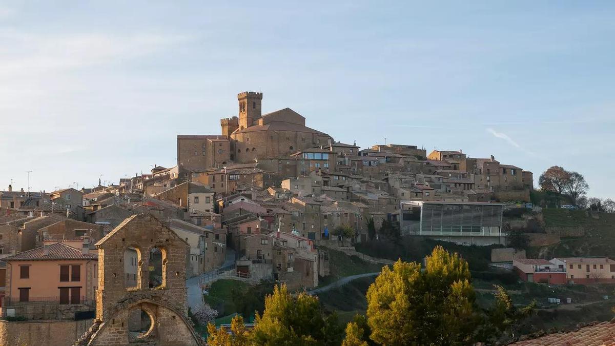 Panorámica de Ujué