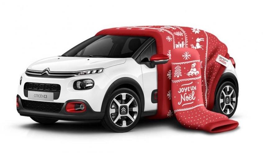 El Citroën C3 se viste de Navidad