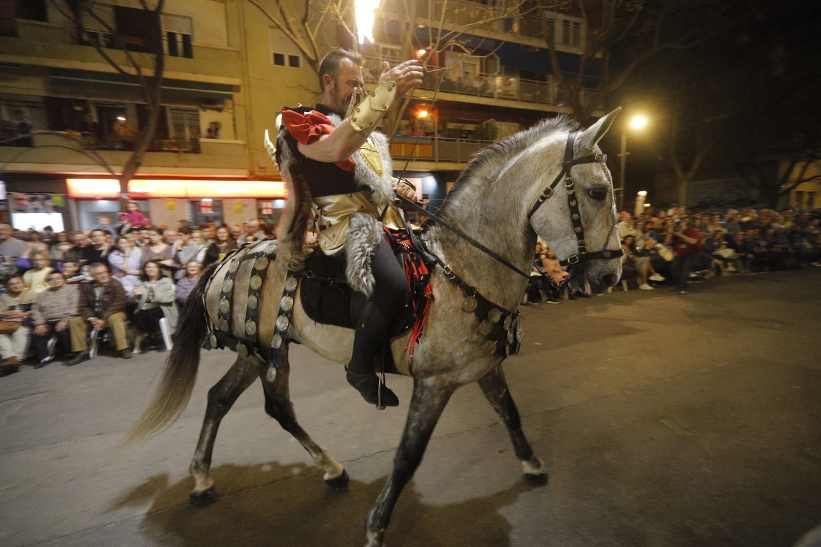 Así fue la Entrada Mora y Cristiana de la falla Pío XI-Fontanars