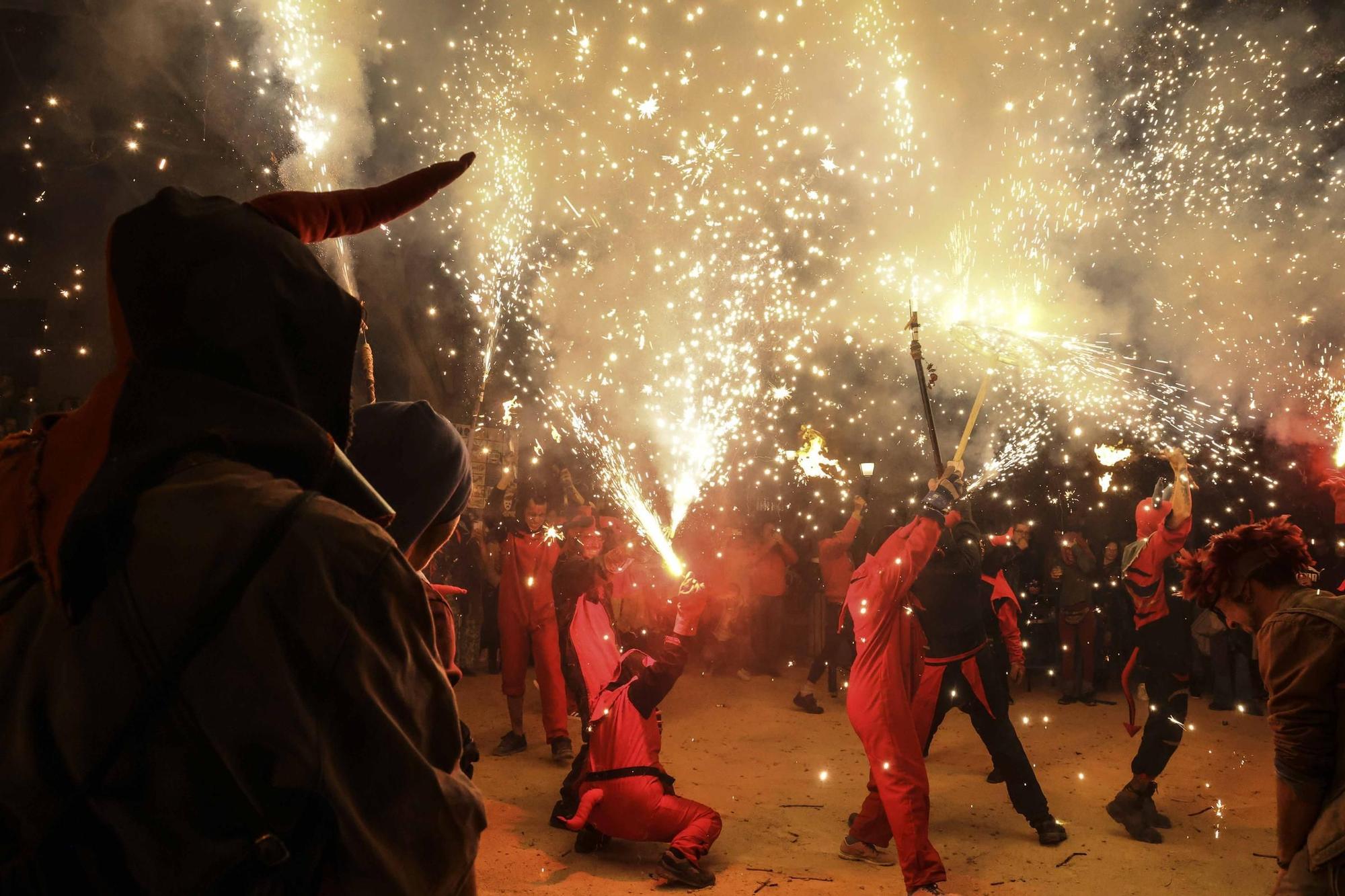 Así han sido los Correfocs del Carnaval en Alicante