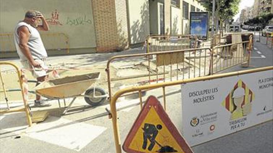 Vila-real hará 100% accesible el vial Francesc Tàrrega con 50.000 euros