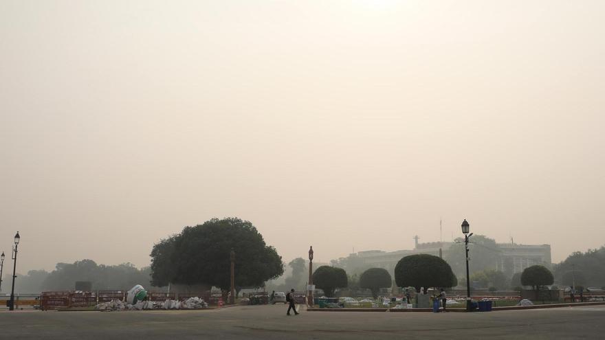 Nueva Delhi, asfixiada por la contaminación