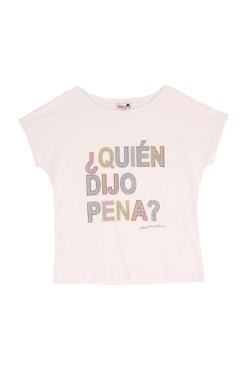 Camiseta con mensaje de Dolores Promesas (63,90€)