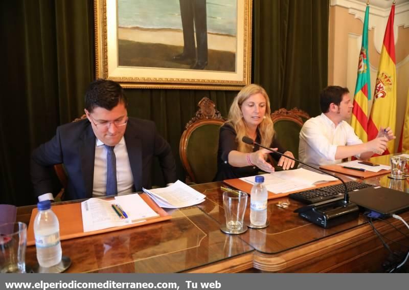 Primer pleno de la legislatura en el Ayuntamiento de Castelló