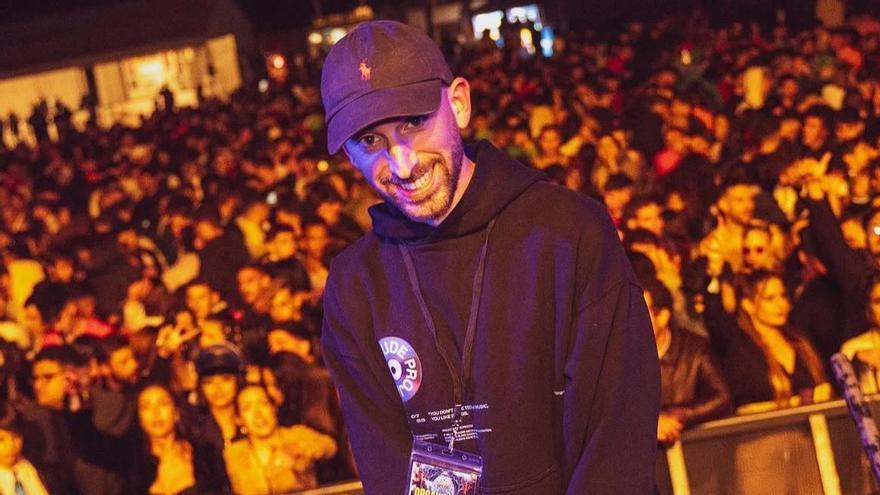 Iván Sánchez, tras pinchar en el Crazy World.