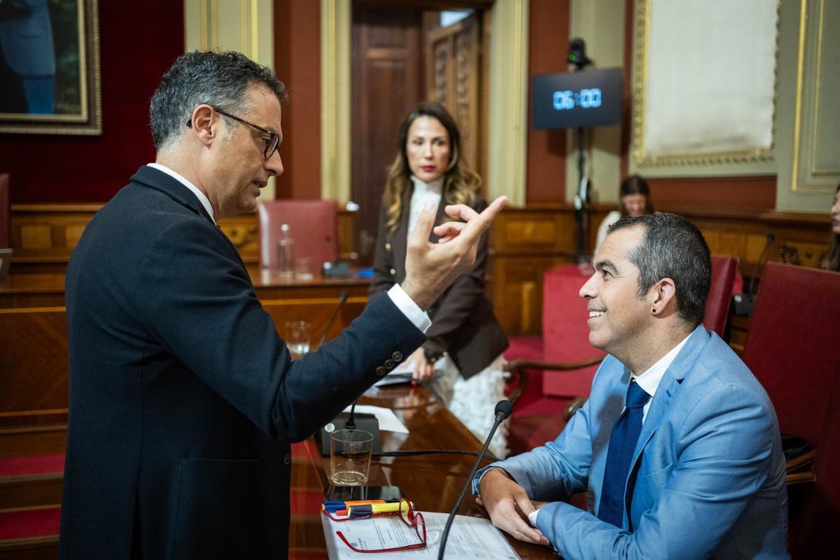 Pleno en el Ayuntamiento de Santa Cruz de Tenerife (27/03/2026)