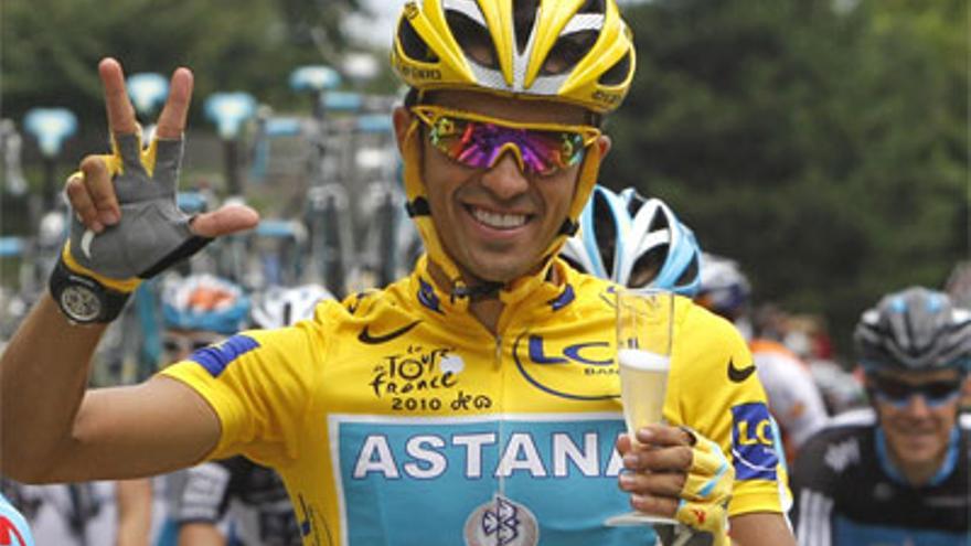 Contador conquista su tercer Tour