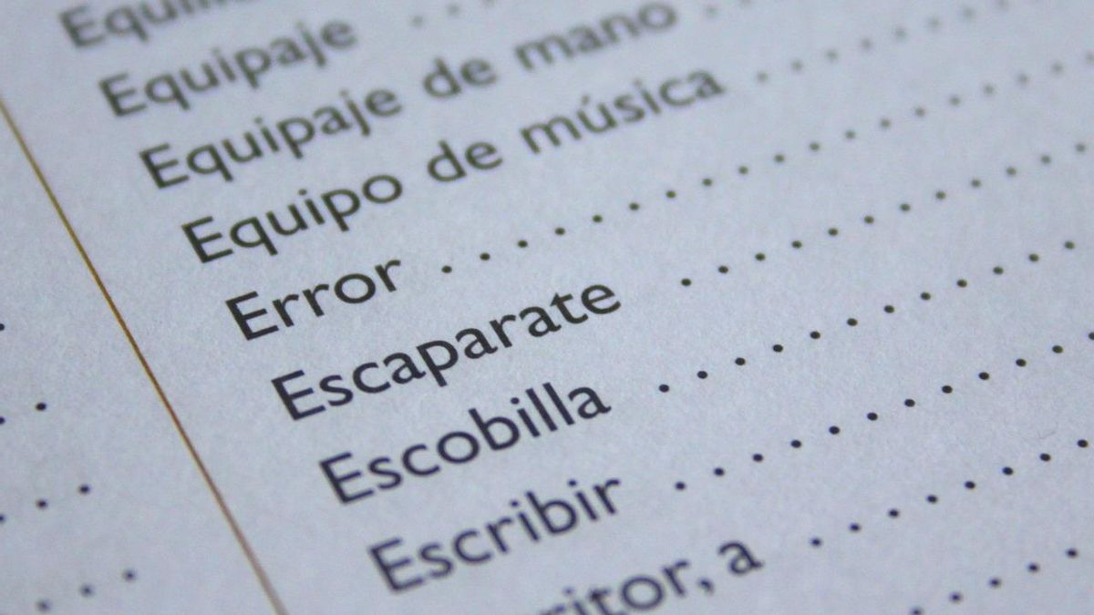 El Diccionario de la Real Academia Española cuenta con 93.000 palabras.