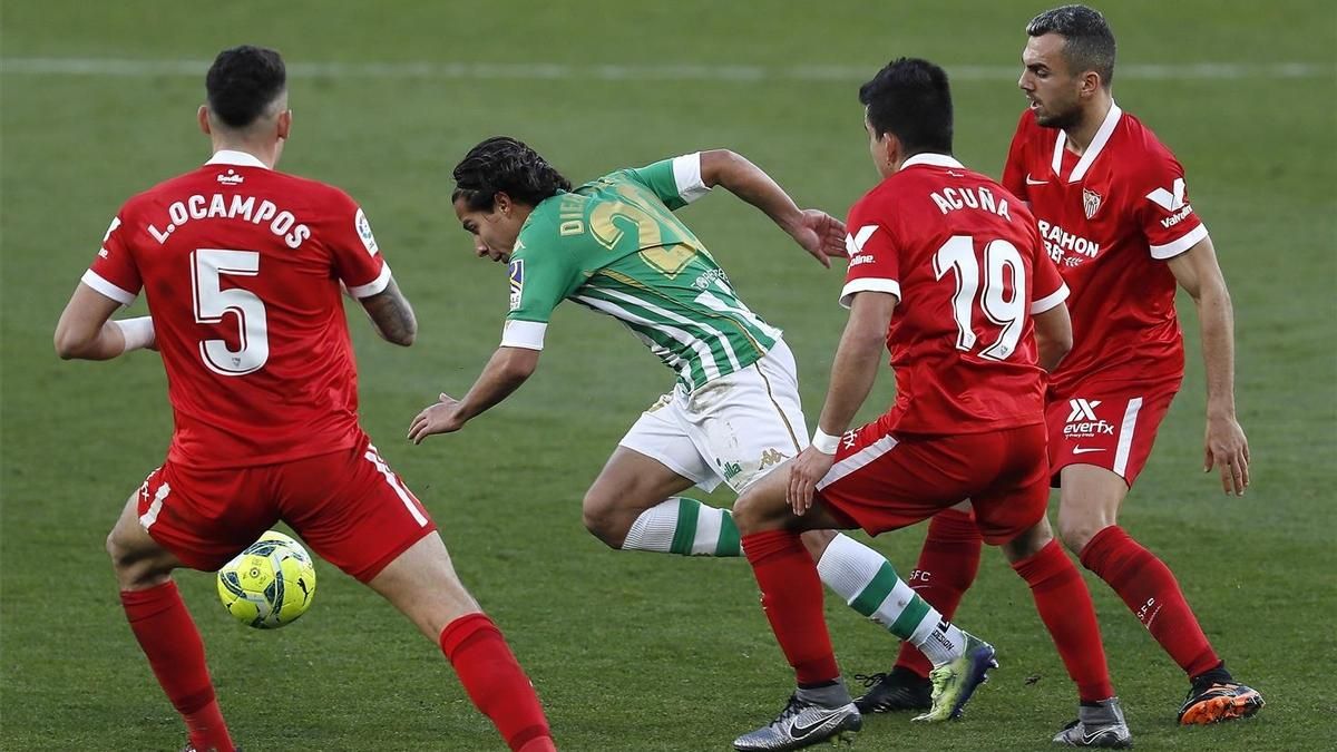 Un apagat Sevilla treu un punt davant un Betis superior Un apagat Sevilla treu un punt davant un Betis superior