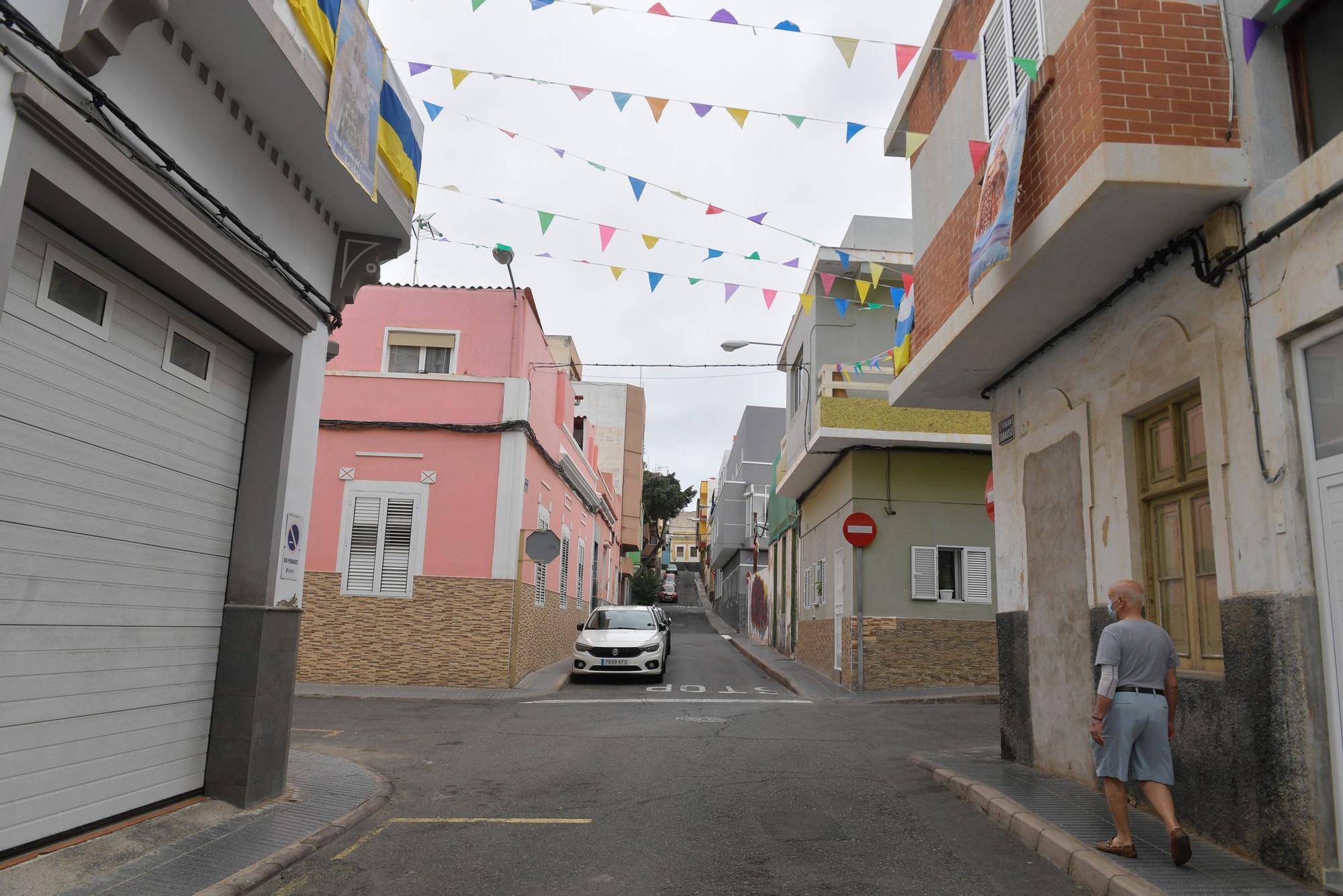 Pasacalles anunciador de las fiestas del Carmen en La Isleta (06/07/2021)