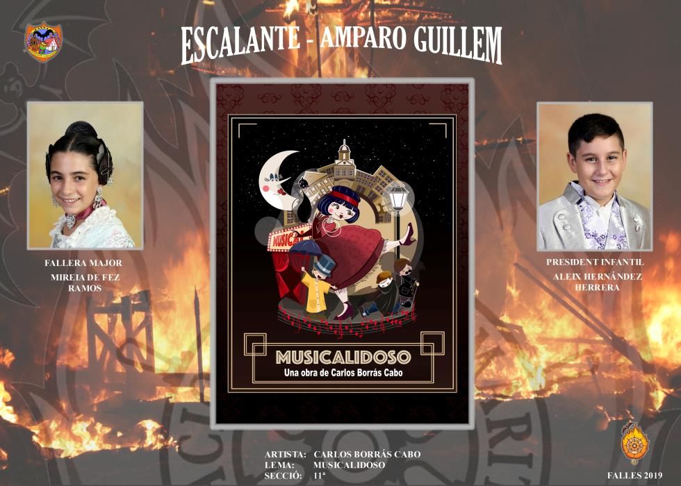 Conoce todos los proyectos de Fallas 2019 en el Marítimo