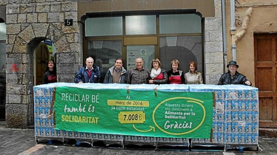 La Mancomunitat d&#039;Escombraries fa el donatiu