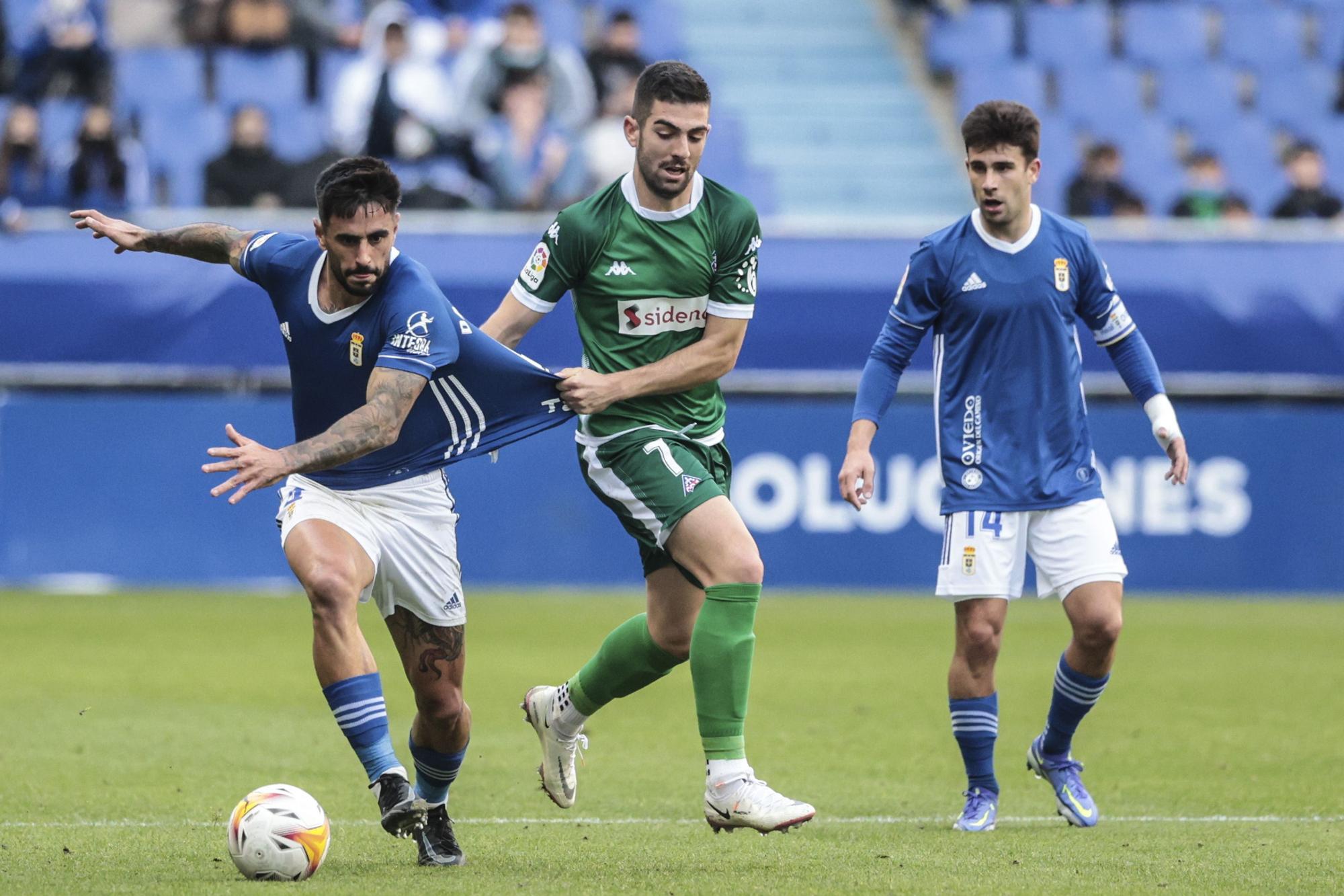 En imágenes: Así ha sido la victoria del Real Oviedo ante el Amorebieta