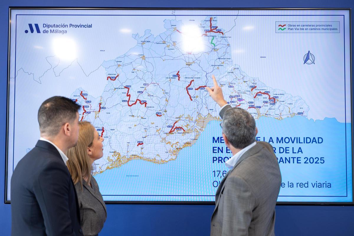 La Diputación arreglará 25 carreteras para hacerlas más seguras