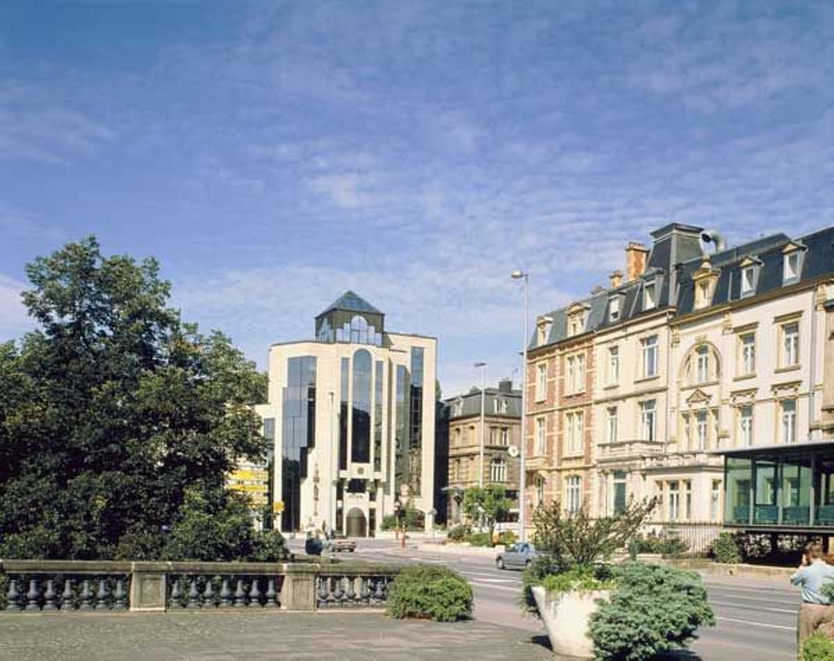 Boulevard Roosevelt en la Ciudad Luxemburgo