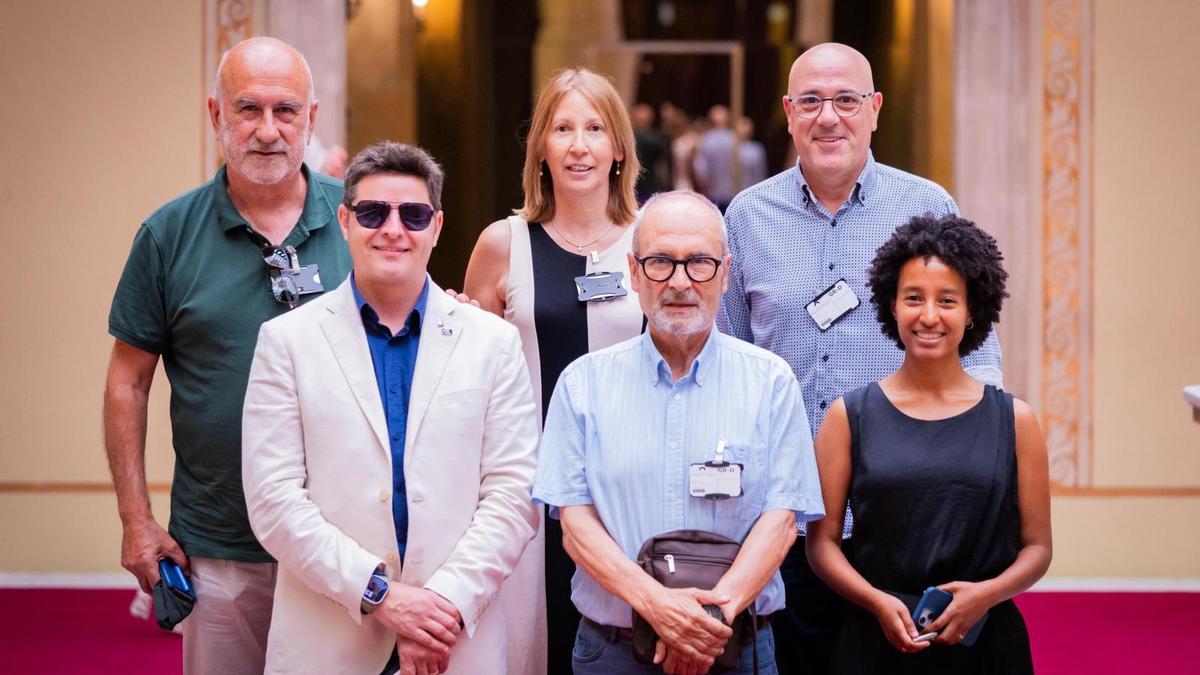 Membrees del grup impulsor de la iniciativa.