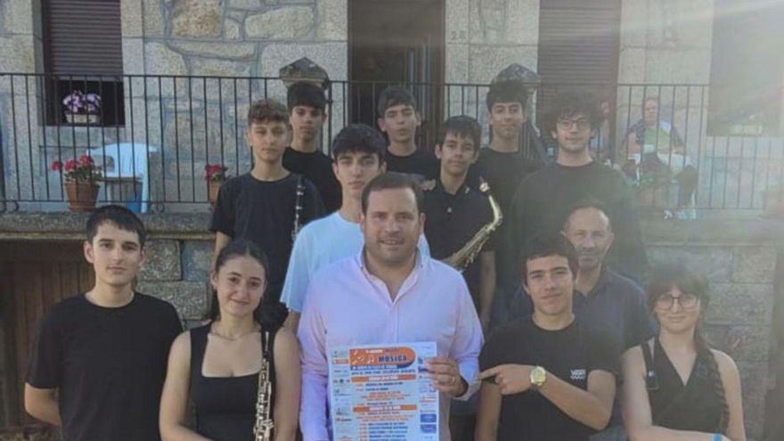 Presentación do programa do Día das Músicas en Tenorio.