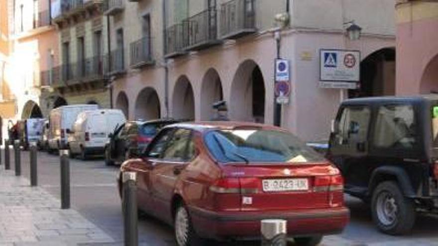 Centre comercial, al carrer Major de la Seu d&#039;Urgell