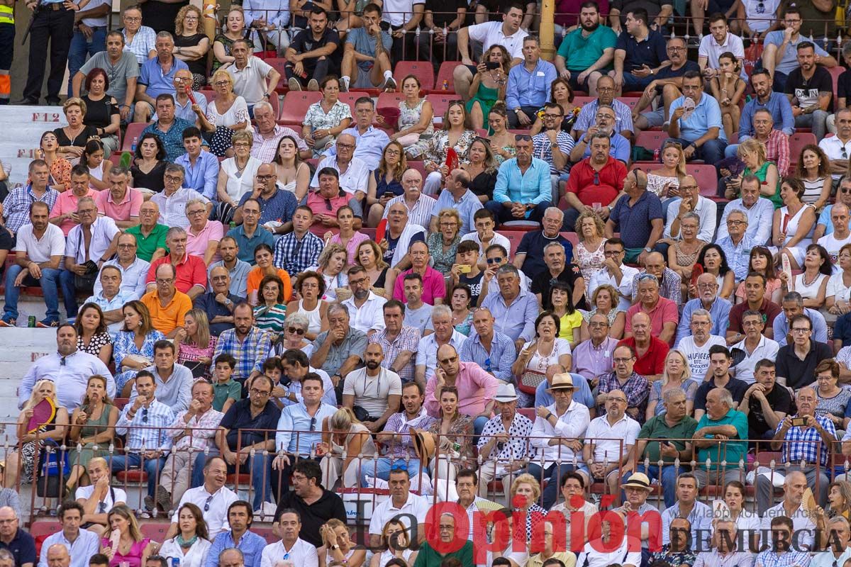 Así se vivió desde las gradas la primera corrida de la Feria de Murcia (El Juli, Manzanares y Talavante)