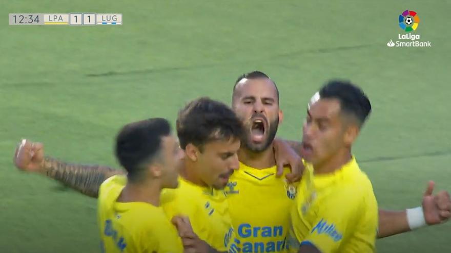 Vídeos de la goleada de la UD Las Palmas ante el Lugo (6-1)
