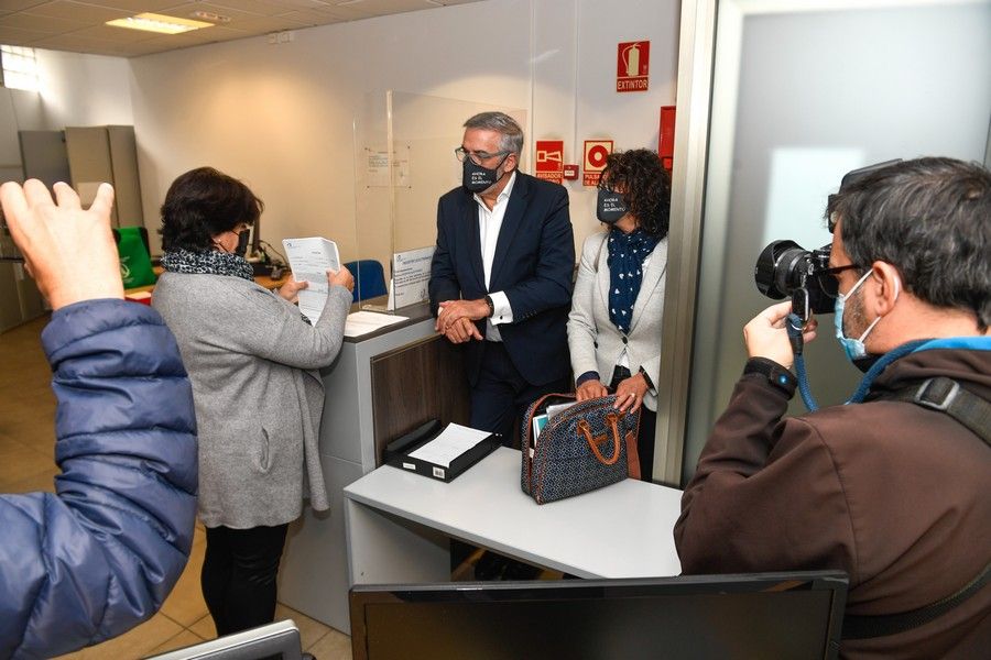 Inscripción de la candidatura del catedrático Lluis Serra Majem a Rector de la ULPGC