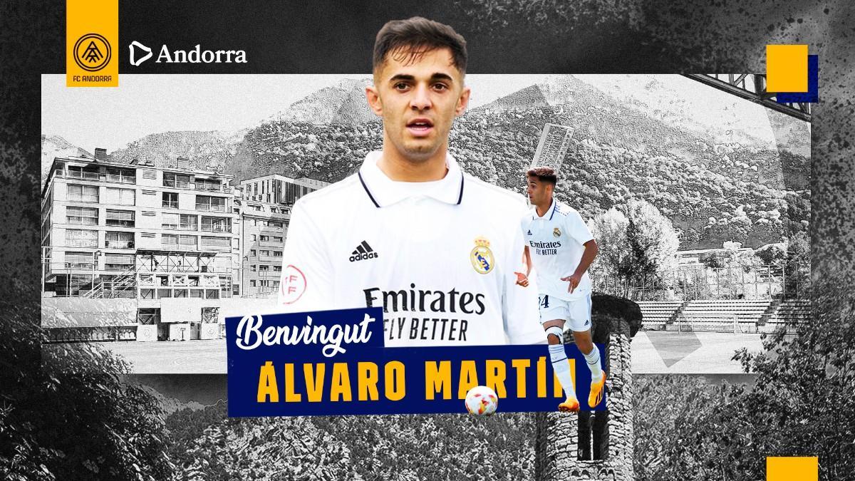 Álvaro Martín, nuevo jugador del Andorra