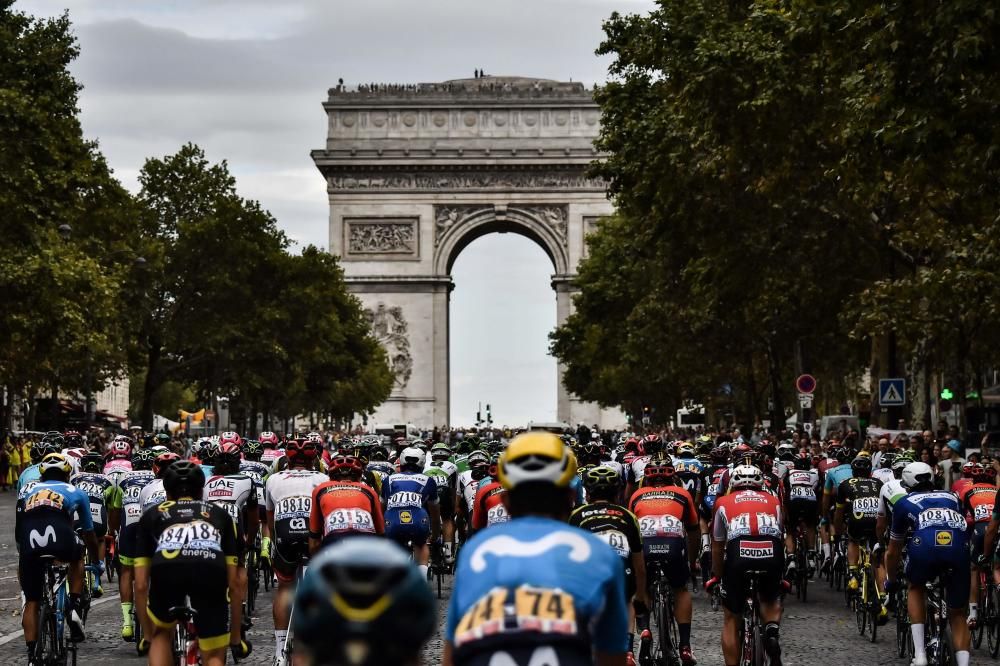 Tour de Francia: La vigésima etapa, en imágenes