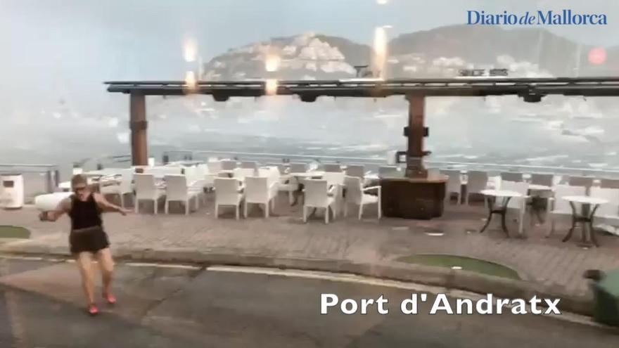 Von Andratx bis Palmanyola: Das Unwetter auf Mallorca in Videos