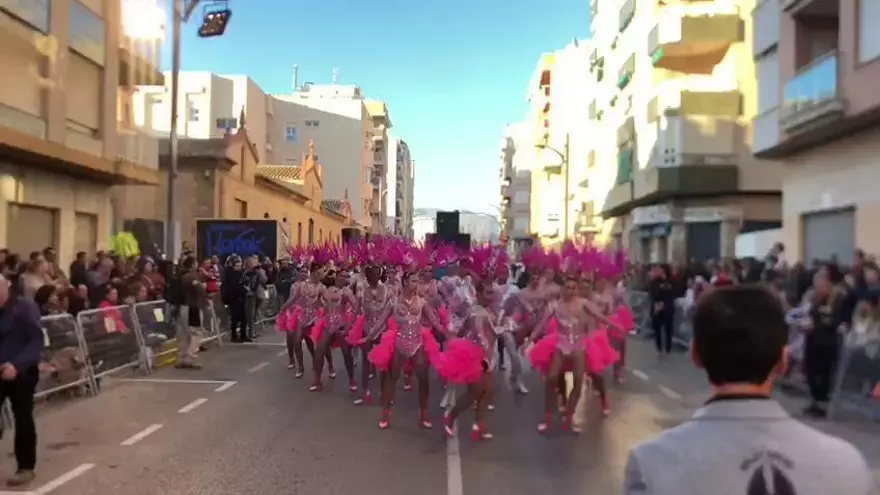 Arranca el primer desfile del Carnaval de Águilas