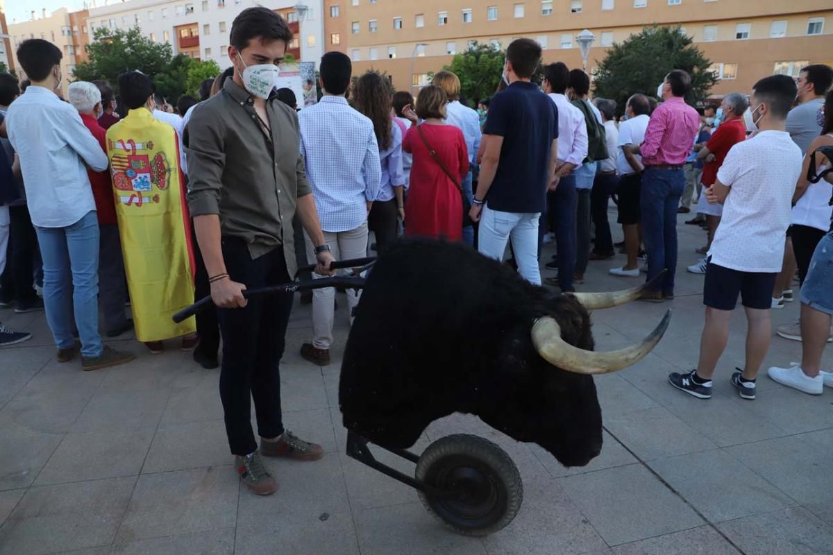 Manifestación de aficionados y profesionales taurinos por Córdoba