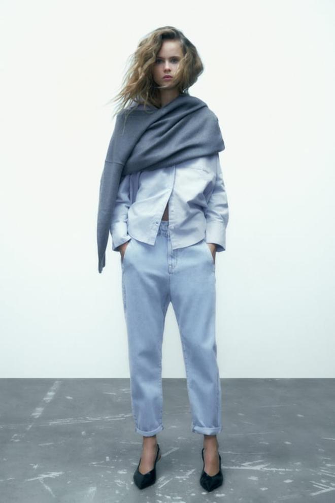 Vaqueros tipo baggy de Zara