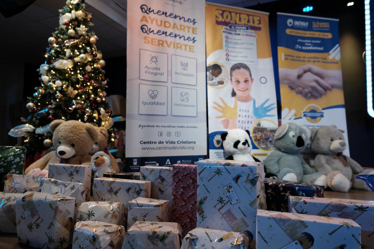 Los juguetes han sido donados por casi una veintena de entidades malagueñas.