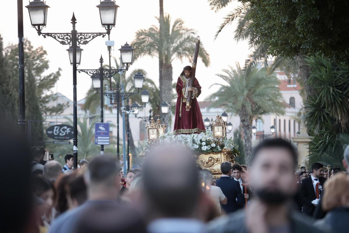 El Cristo de los Toreros, en el traslado de 2025.