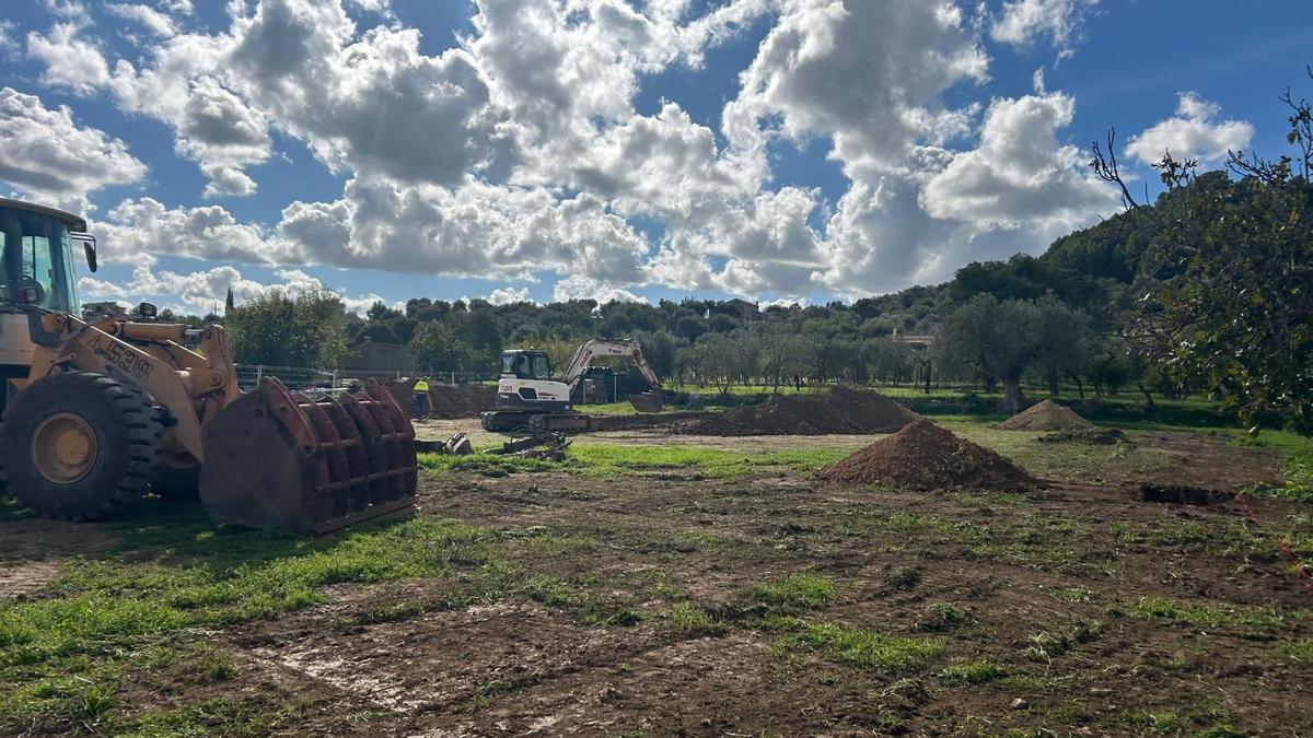Selva inicia las obras del futuro Parc Verd del municipio Selva inicia las obras del futuro Parc Verd del municipio