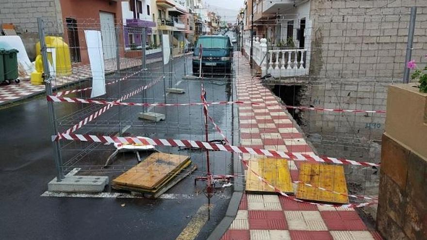 La calle Ruymán, en Los Realejos