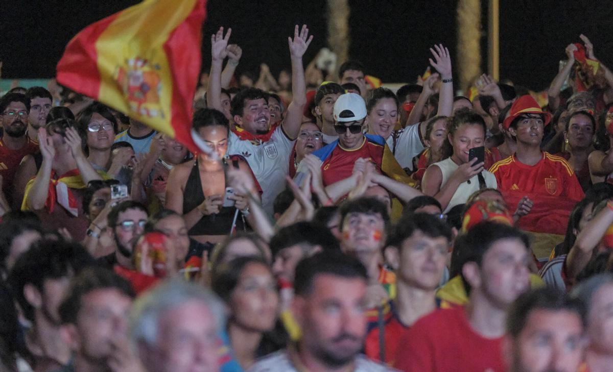 Final del Mundial España - Argentina en La Plaza de la Música Final del Mundial España - Argentina en La Plaza de la Música
