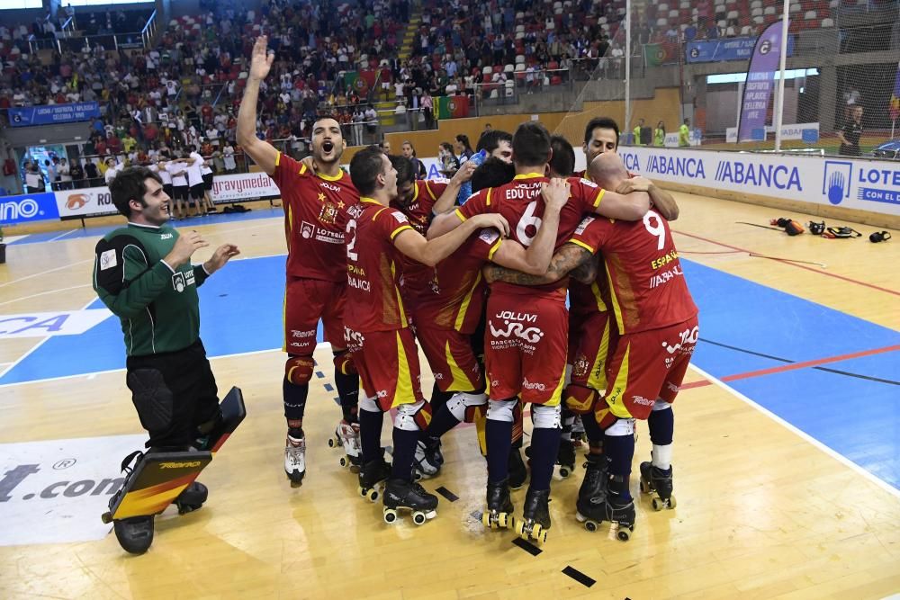 España gana el Europeo de Hockey en A Coruña