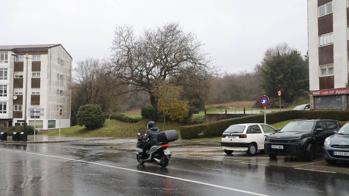 El atropello se ha producido en un paso de peatones en la avenida de Castelao, en Vite
