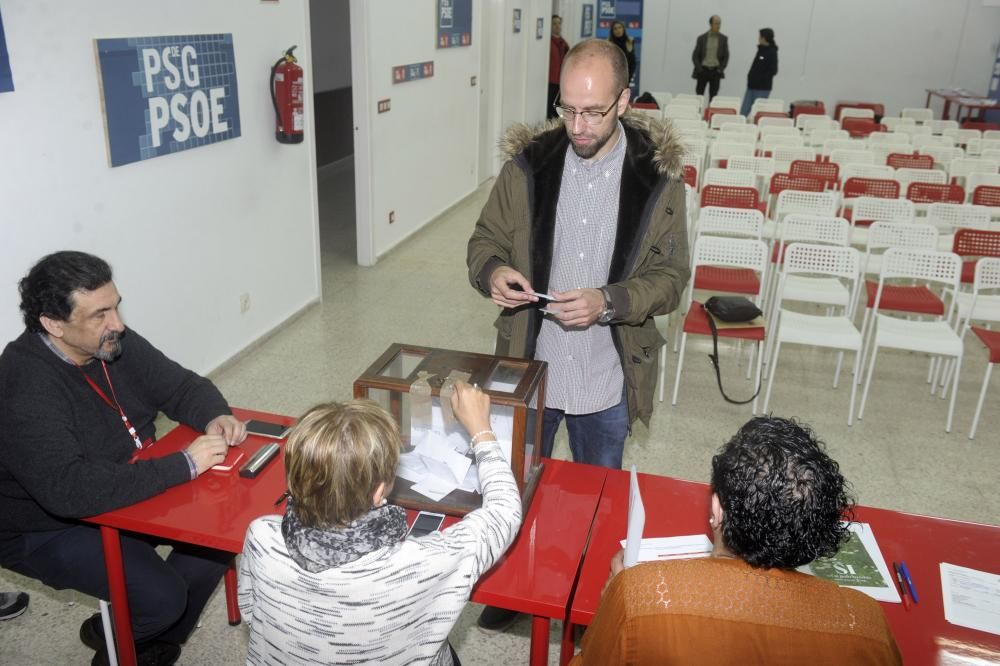 Las primarias del PSOE en Galicia