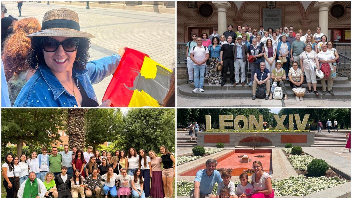 Vídeo: Los primeros peregrinos de Castellón ya están en Madrid para recibir al papa León XIV